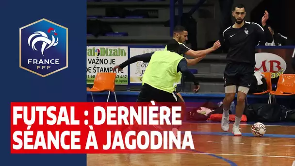 Futsal : Dernière séance à Jagodina