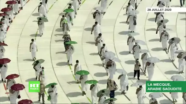 La Mecque : pèlerinage annuel malgré les restrictions liées au Covid-19