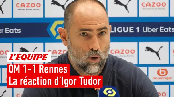 Tudor après le nul face à Rennes : "Je ne suis pas content, je suis super content"