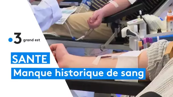 En Alsace l'EFS tente de trouver des solutions face au manque cruel de sang