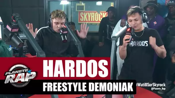 Hardos - Freestyle Demoniak #PlanèteRap