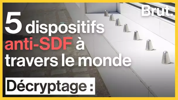 5 dispositifs anti-SDF à travers le monde