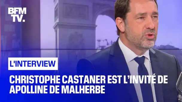 Christophe Castaner face à Apolline de Malherbe en direct