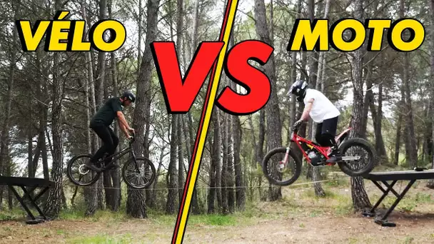 TRAVERSER UNE SLACKLINE : MOTO vs VTT (ft Ride The World)