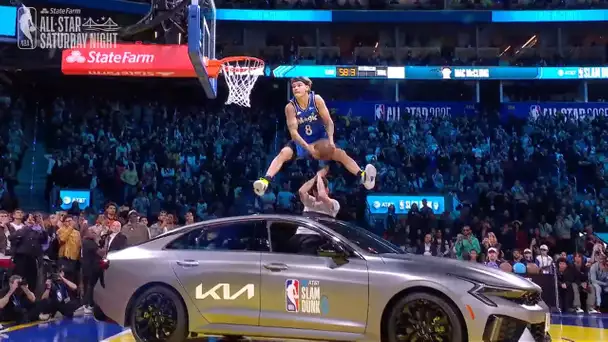 Mac McClung Jumps Over A Car In Round 1 😮 #KiaK5 #ATTSlamDunk