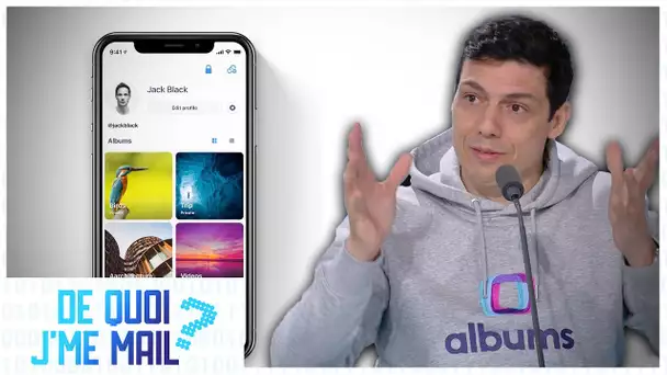 Taïg Khris lance "Albums" une appli de partage de photos DQJMM (2/2)