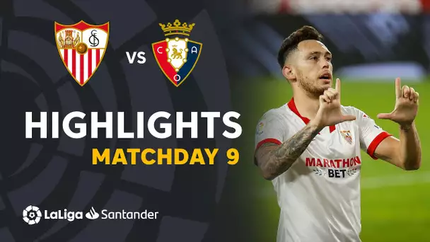 Highlights Sevilla FC vs CA Osasuna (1-0)