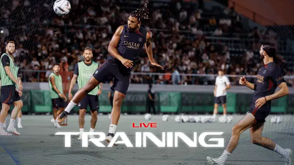 Paris Saint-Germain training session live from Tokyo 🔴🔵