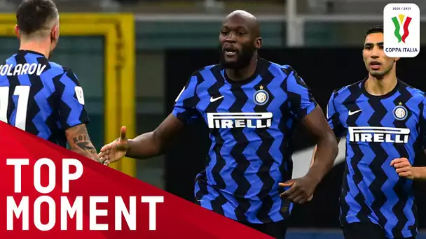 Romelu Lukaku Scores a Thumping Penalty! | Inter 2-1 Milan | Top Moment | Coppa Italia 2020/21