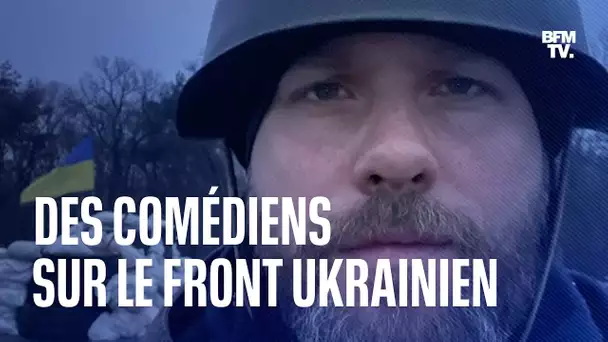 Des comédiens des "Crevettes pailletées" se battent en Ukraine, un an après le tournage du 2e film