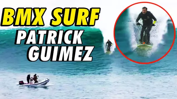 Défi :  surfer UNE VAGUE en BMX ! (ft PATRICK GUIMEZ)