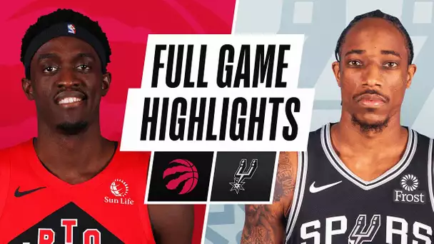 RAPTORS at SPURS | FULL GAME HIGHLIGHTS | December 26, 2020