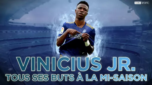 Real Madrid : Les 10 buts de VINICIUS JR à mi-saison !