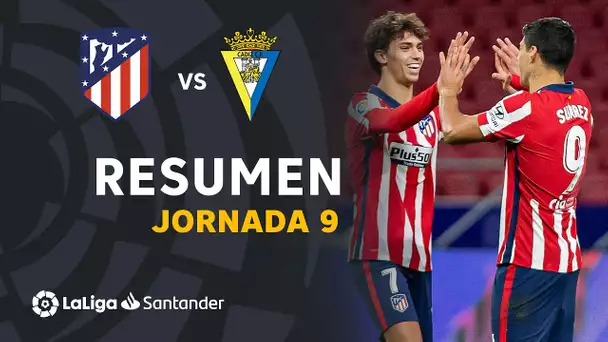 Resumen de Atlético de Madrid vs Cádiz CF (4-0)