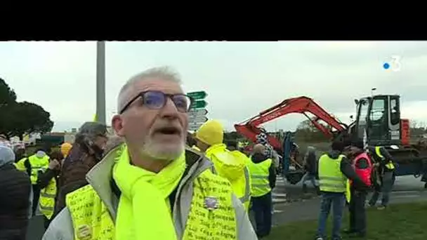 Lanester : mobilisation des Gilets jaunes un après le début du mouvement