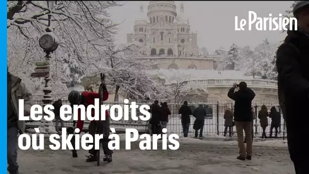 Pistes noires, rouges, bleues... et si Paris était un domaine skiable ?