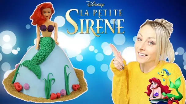 ♡• GÂTEAU PRINCESSE ARIEL | RECETTE CAKE DESIGN •♡