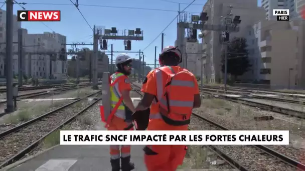 Le trafic SNCF impacté par les fortes chaleurs