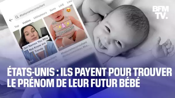 Des parents américains payent des influenceurs pour trouver le prénom de leur futur bébé