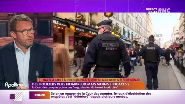 "Il y a un problème d'organisation interne de la police nationale."