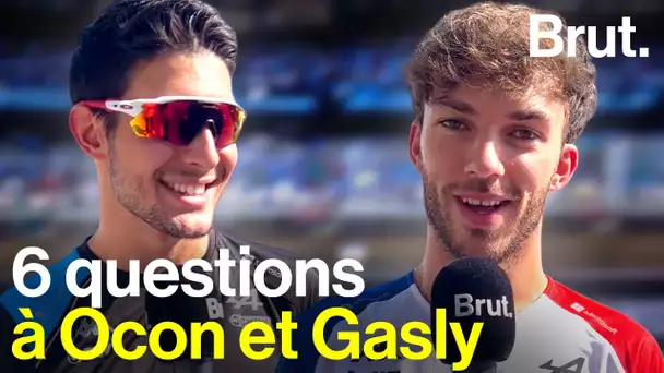 6 questions à Pierre Gasly et Esteban Ocon au GP Explorer