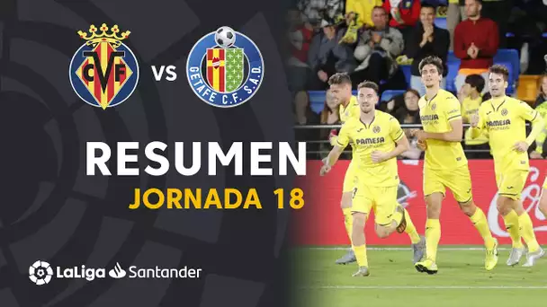 Resumen de Villarreal CF vs Getafe CF (1-0)