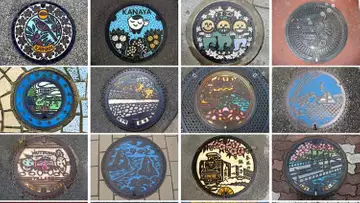 Au Japon, les plaques d’égout sont de l’art à l’état pur !