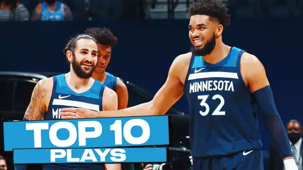 Top 10 Minnesota Timberwolves Plays of The Year! 🐺