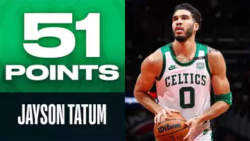 Jayson Tatum Scores 50 For The 3rd Straight Time