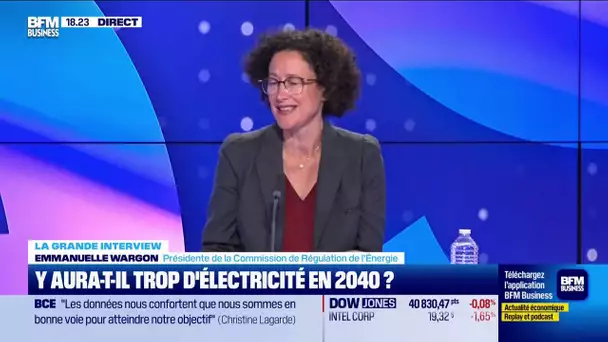 Emmanuelle Wargon (CRE) : électricité, une baisse d'au moins 10%