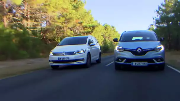 Renault Scenic vs Volkswagen Touran