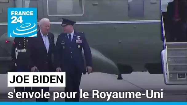 Biden s'envole pour le Royaume-Uni et le sommet de l'Otan • FRANCE 24