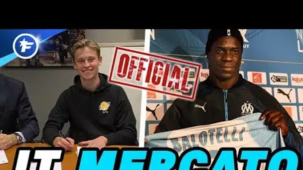 OFFICIEL : Frenkie de Jong signe au Barça, Mario Balotelli à l'OM | Journal du Mercato