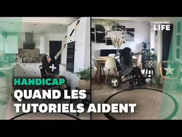 En situation de handicap, elle rend sa maison accessible grâce des tutoriels de bricolage