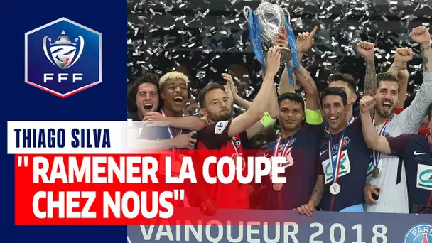 Thiago Silva : "Ramener la coupe chez nous" I Coupe de France 2019-2020