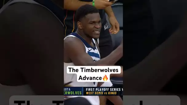 Anthony Edwards PROPELS The Timberwolves into the next round! 😤🔥| #Shorts