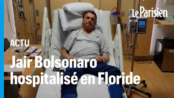 Brésil : l’ex-président Jair Bolsonaro hospitalisé aux États-Unis