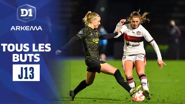 D1 Arkema, journée 13 : Tous les buts