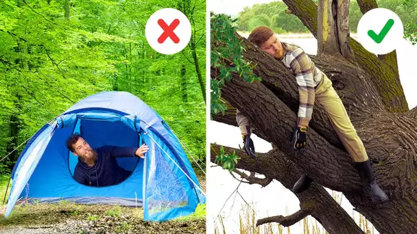 ASTUCES DE CAMPING GÉNIALES POUR TES PROCHAINES VACANCES