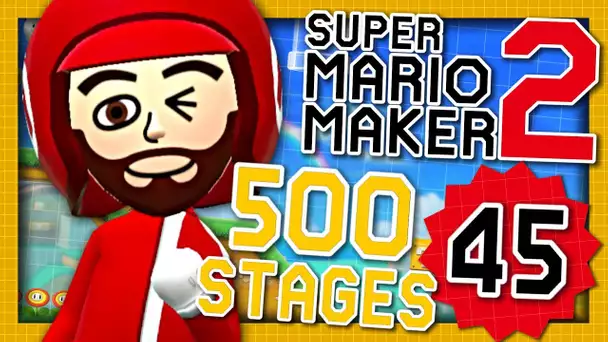 NOTRE 500EME STAGE ! (NOUVEAU COSTUME)| SUPER MARIO MAKER 2 EPISODE 45 NINTENDO SWITCH