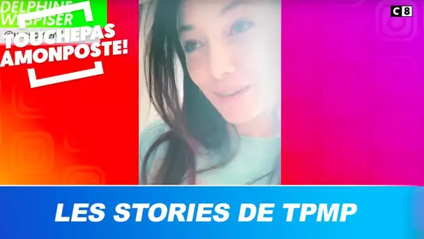 Delphine Wespiser en pleine forme... le meilleur des stories des chroniqueurs