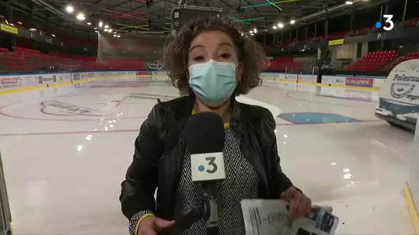 Grenoble : les Brûleurs de Loups de retour à la patinoire Polesud après des mois de travaux