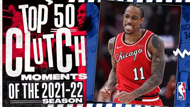 Top 50 Clutch Plays of the 2021-22 NBA Season
