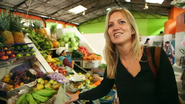 Les marchés locaux colombiens, une aubaine pour cette famille de baroudeurs