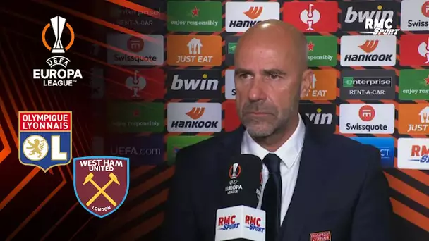 OL 0-3 West Ham : "Les joueurs ne lâcheront jamais" rassure Bosz après l'élimination