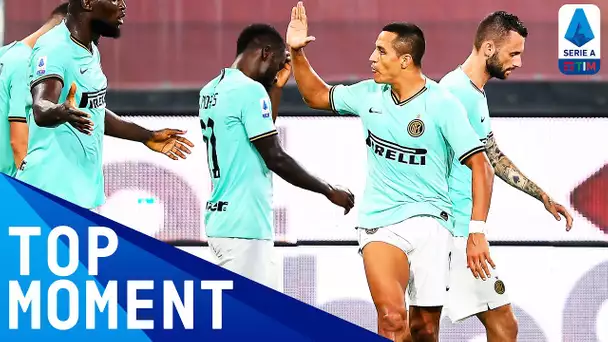 Alexis Sanchez Double Inter's Lead! | Genoa 0-3 Inter | Top Moment | Serie A TIM