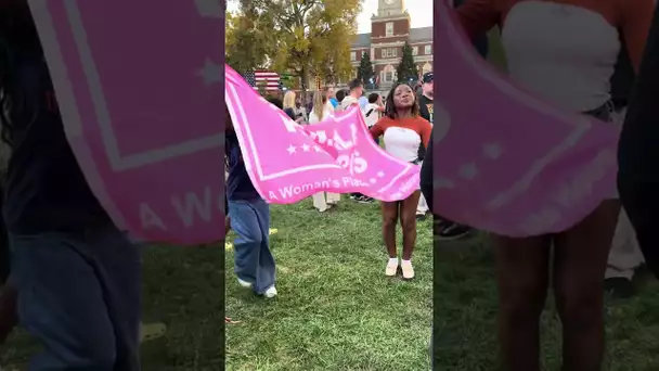 Brut était à l’université d’Howard à Washington où Kamala Harris a pris la parole après sa défaite