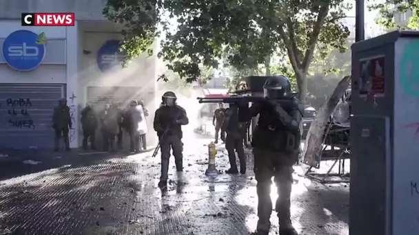Chili : 7 morts dans les émeutes, le président déclare le pays «en guerre»