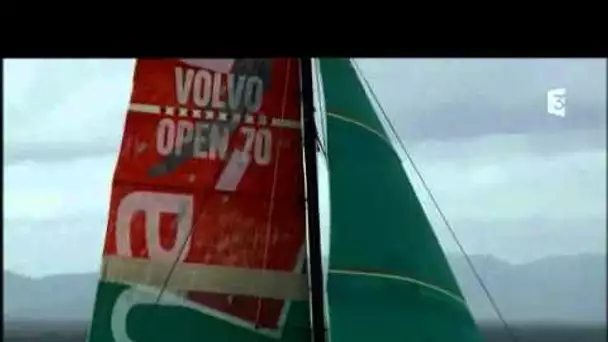 Groupama 4 arrive à Itajai (France 3 Bretagne)