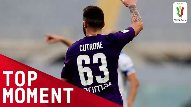 Cutrone scores first goal for Fiorentina! | Fiorentina 2-1 Atalanta | Top Moment | Coppa Italia
